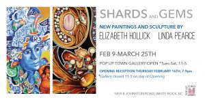 Shards and Gems - New Paintings by Elizabeth Hollick & Linda Pearce