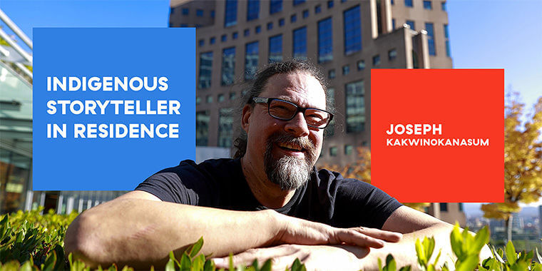 Joseph Kakwinokanasum - Vancouver Public Library Indigenous Storyteller in Residence 2024